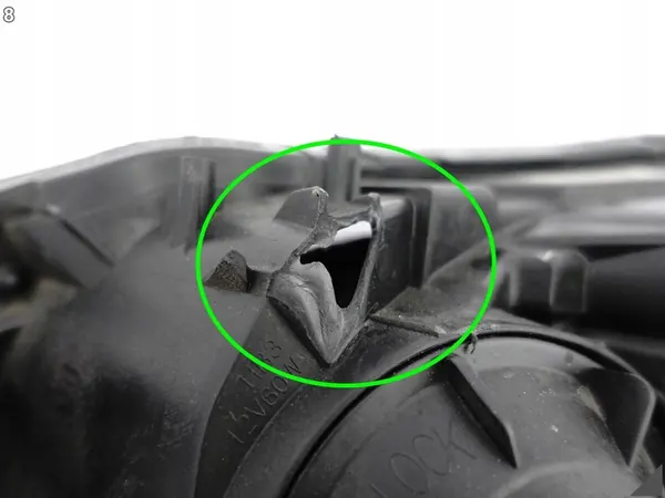 Faros Halógenos Derecho Mitsubishi Lancer 8 VIII 08-15 image 9