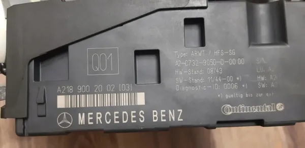 OEM A2189002002 Atuador de porta-bagagens para Mercedes CLS W218 image 6