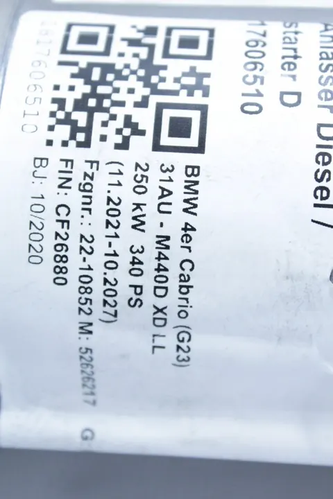 Arrancador BMW G20 G21 330D M340D G22 G26 430D G30 G31 image 4