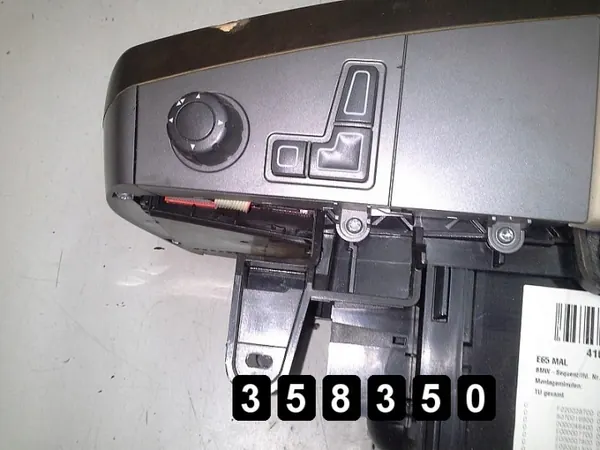Accoudoir console centrale BMW Série 7 OEM AM-358350 image 6