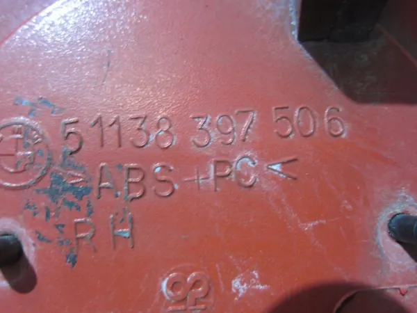 BMW Z3 E36 Gitter OEM 51130031434 Rechts Vorne image 7