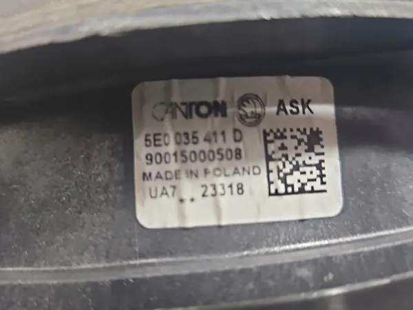 Skoda OE Luidspreker OEM 5E0035411D voor Octavia III image 4