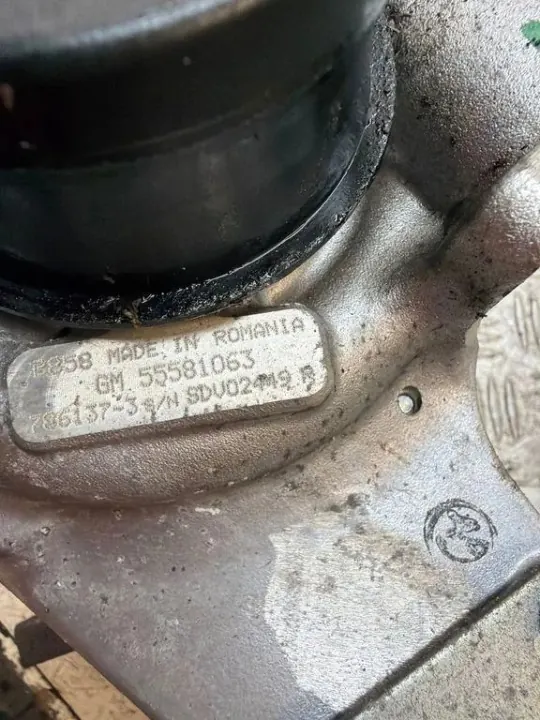 Turbo OPEL INSIGNIA A SEDAN 55581063 2.0L diesel image 3