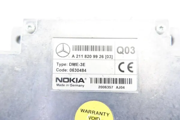Module téléphone Mercedes OEM A2118209926 pour E W211 image 6
