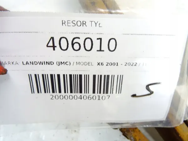 Vasen takajousi OEM LORK-714-1000003558 Landwind X6 image 4