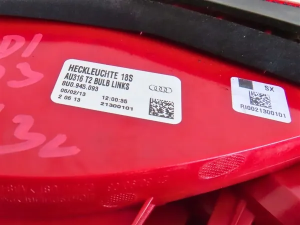 AUDI Q3 8U 11-14 Luz Trasera Izquierda LED USA image 5