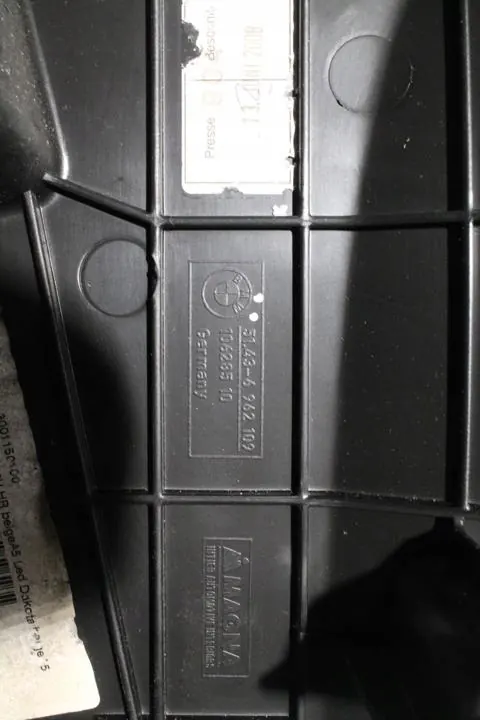 BMW 1 Türverkleidung Rechts Hinten 2008 51436962109 image 3