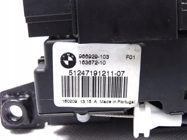 Bagagelås + lås BMW 7 F01 F02 2009- OEM 51247191211 image 6