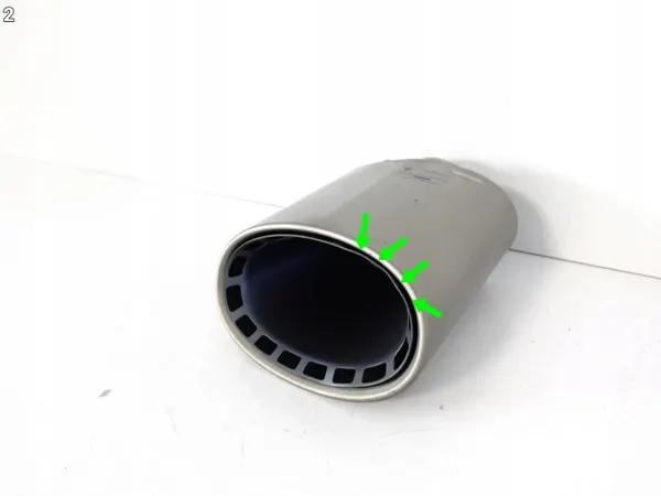 OEM 51429381 Punta de escape derecha Porsche Cayenne image 3