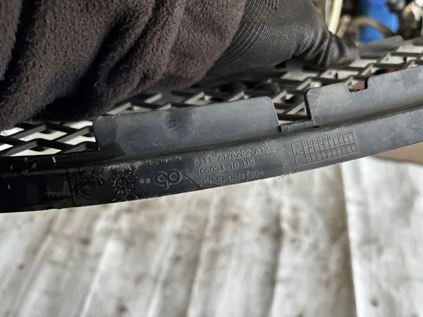 Griglia paraurti anteriore BMW X6 E71 51117176282 image 3