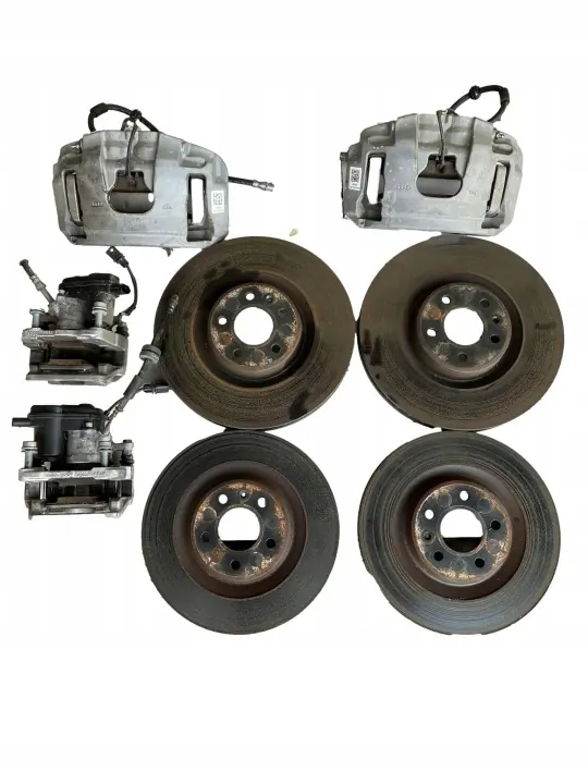 Discos e pastilhas de travão AUDI A8 D4 LIFT 3.0TDI OEM image 2