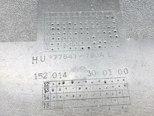 OEM 77541-79JA Linker Achter Deurlijst Fiat Sedici image 3