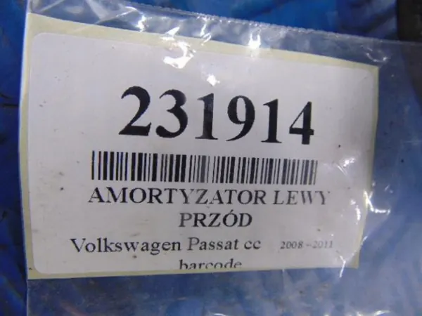 Ammortizzatore anteriore sinistro Volkswagen Passat CC 2.0TDI image 7