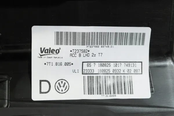 Chauffage VW T7 Multivan OEM 7T1816005 - Occasion image 6