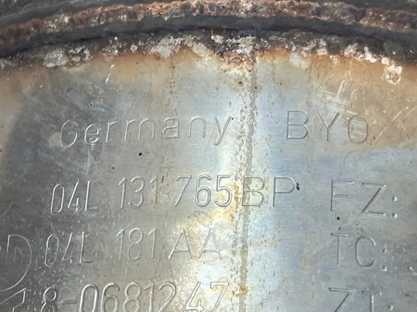 Audi OEM 04L131669H/04L131765BP DPF Katalysator image 4