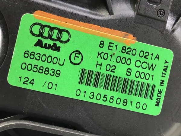 Ventilador de aquecimento AUDI A4 B6 8E1820021A image 4