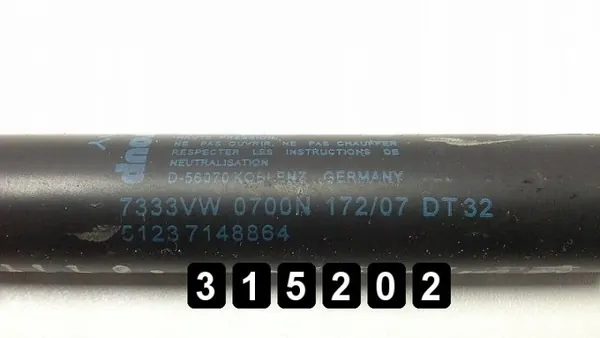 OEM AM-315202 Verins de capot avant pour Mini Cooper 2007 image 3
