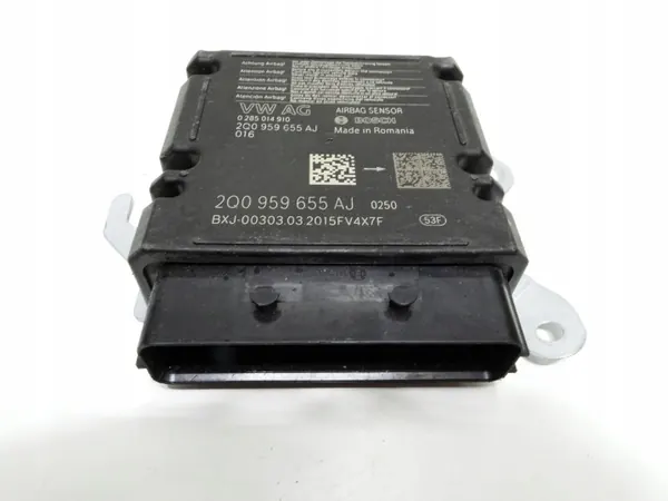Módulo Sensor Airbag OEM 2Q0959655AJ - Usado image 2