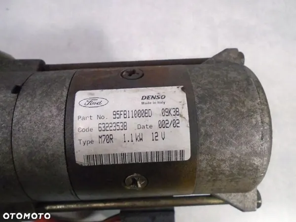 Motor de arranque Ford Ka 1.3 image 4
