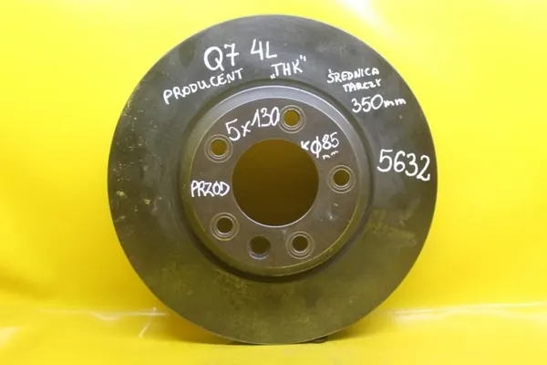 Gebrauchte Vorderbremsscheibe OEM 13203151 Audi Q7 4L image 5