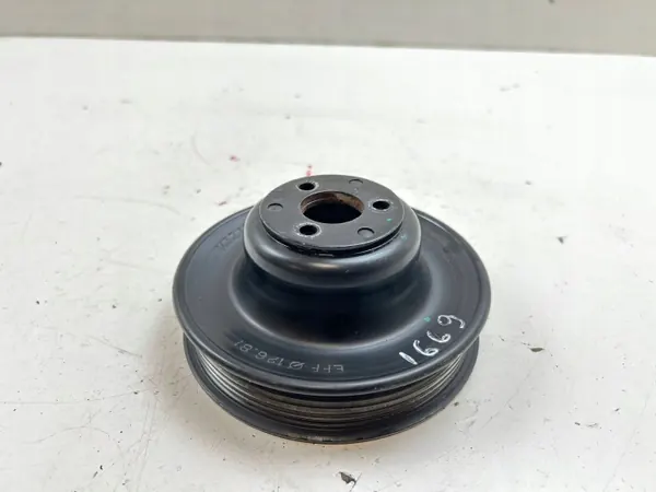 Polea de bomba de agua Jaguar OEM 2W938509BB - Usado image 2