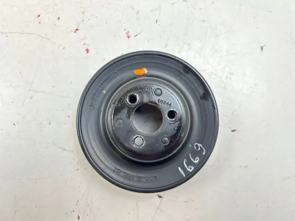 Polea de bomba de agua Jaguar OEM 2W938509BB - Usado image 4