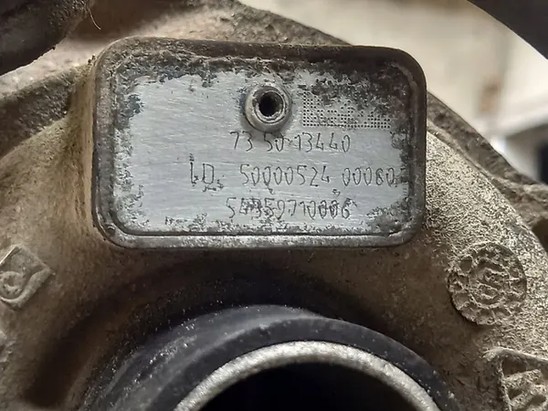 Turbocompresor OPEL FIAT 1.3 CDTI 735013440 image 7