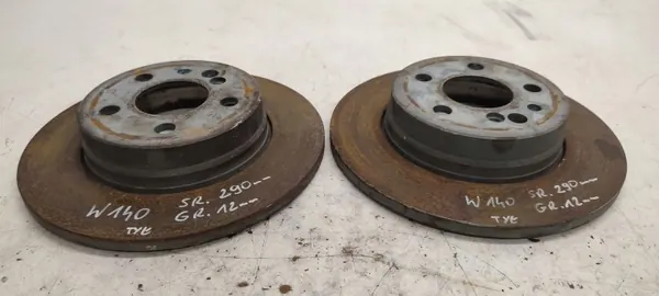 Mercedes Remschijf OEM A1404230612 Achter W140 image 3