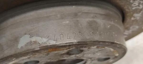 Mercedes Remschijf OEM A1404230612 Achter W140 image 4