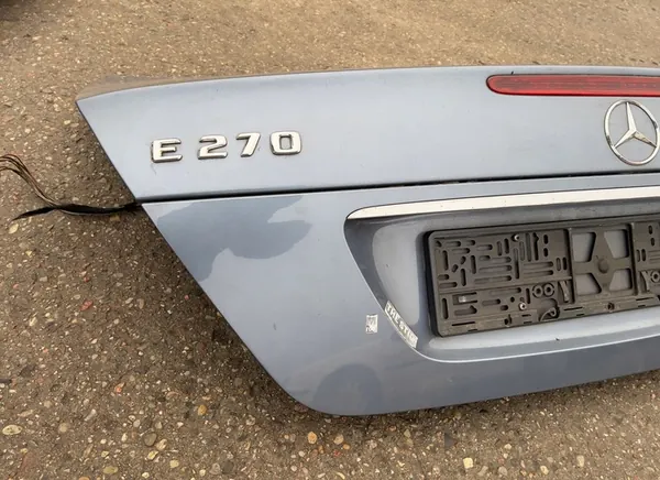 Rear Trunk Lid Mercedes W211 Sedan Paint 353 image 4