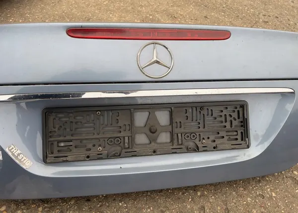 Rear Trunk Lid Mercedes W211 Sedan Paint 353 image 7