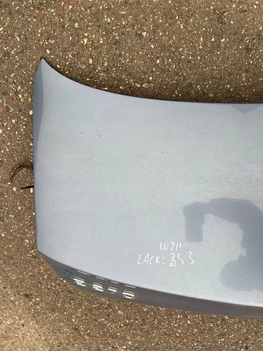 Rear Trunk Lid Mercedes W211 Sedan Paint 353 image 8