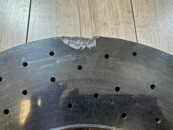 Keramik-Bremsscheibe vorne rechts OEM 4M0615302M image 8