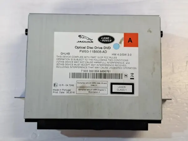 Jaguar XE CD-byttare OEM FW9311B608AD - Begagnad image 5