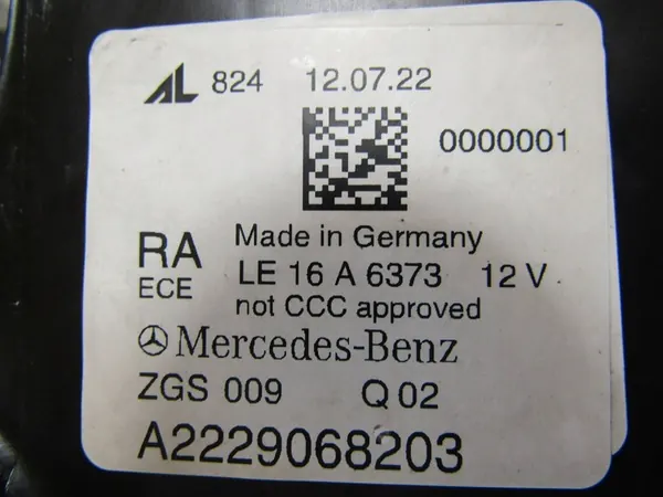 Mercedes S-Klasse 222 Voorlamp Rechts FULL LED 17-20 A2229068203 image 6