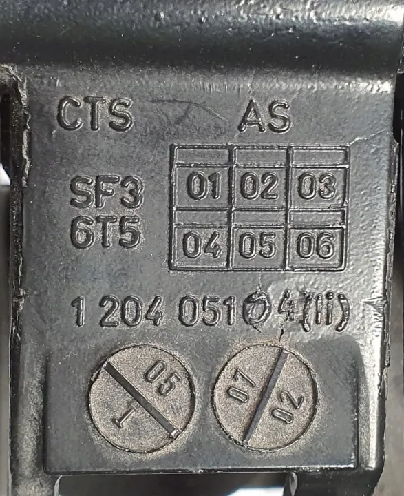 Katonivel Vasen Taka OEM 12040050400 Mercedes SL55 image 3