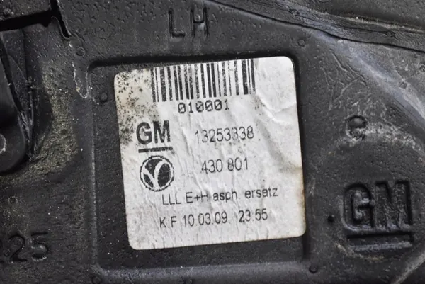 Vasen Peili Musta Opel Astra 3 III H 04-07 13253338 image 9