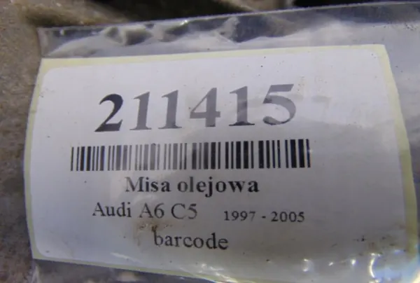 AUDI A6 C5 2.4 V6 Oljepanna image 9