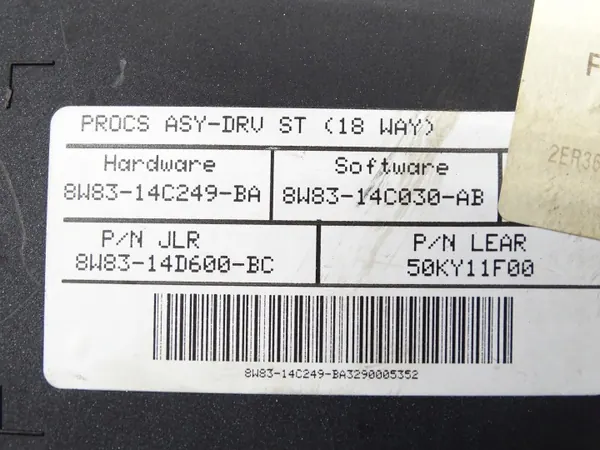 Istuinmoduuli Jaguar XF X250 OEM 8W83-14C030-AB image 3