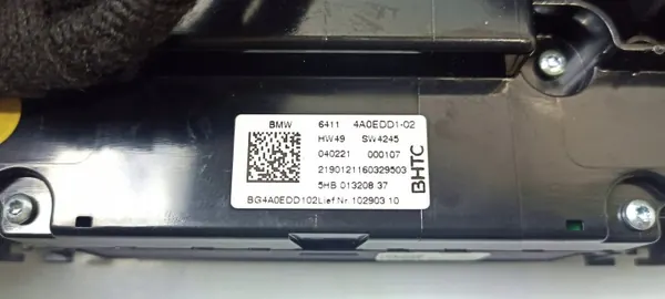 BMW Z4 G29 klimatkontrollpanel OEM 64114A0EDD1 image 6