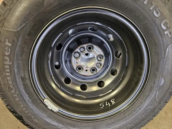 Ruota in acciaio Fiat OE B6134 6.0" x 15" 5x118 ET 68 image 3