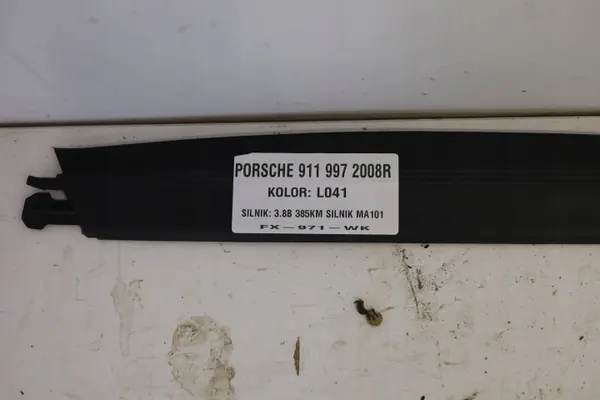 OEM 9975724502MWGK Pare-boue arrière gauche Porsche 911 997 image 3