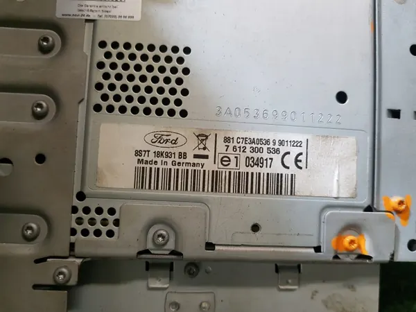 Unité Radio Navigation FORD OEM 8S7T18K931BB image 5