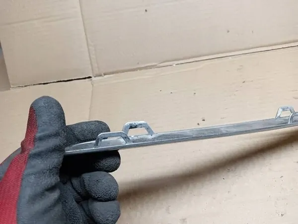 VW PASSAT B7 Krominen Puskuri Listan Oikea Takana 3AF807460 image 7