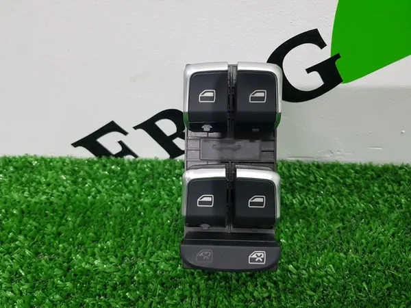 Audi Q3 Hoofdvensterschakelaar CHROME 8u0959851 image 3