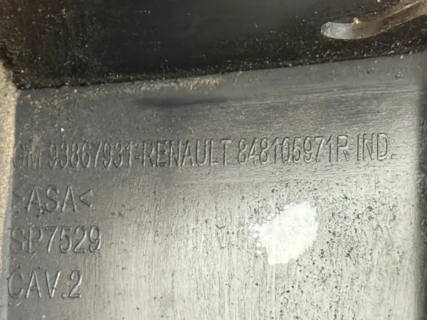 Opel OE 93867931 Barre d'éclairage plaque pour Vivaro image 10