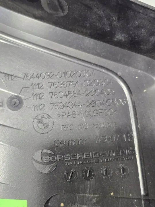 BMW Moottorikansi OEM 7644092 F07 F10 F11 image 5