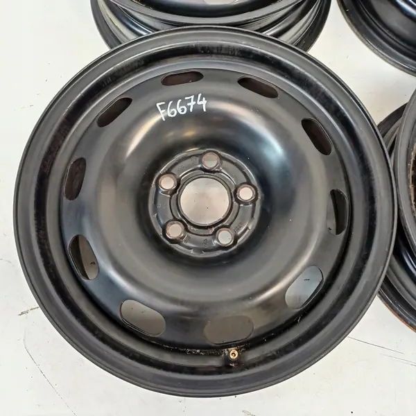 Teräsrengaspakka Volkswagen 15" 5x100 ET 38 image 5