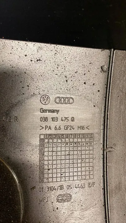 Capa de braço de controle SKODA FABIA I 1.9L Diesel 2002 OEM 038103475Q image 4