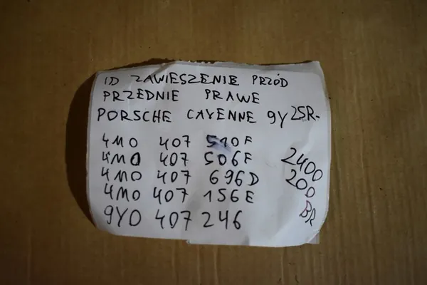 Sospensione Anteriore Destra Porsche Cayenne 9Y image 7